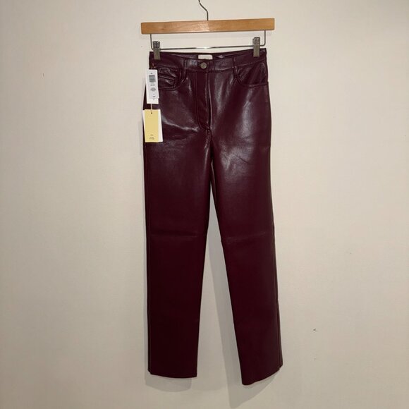 Wilfred THE MELINA™ PANT - Spiced Burgundy - Size 0 - NWT - Picture 7 of 9